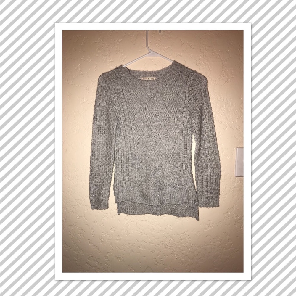 Grey Knitted Sweater